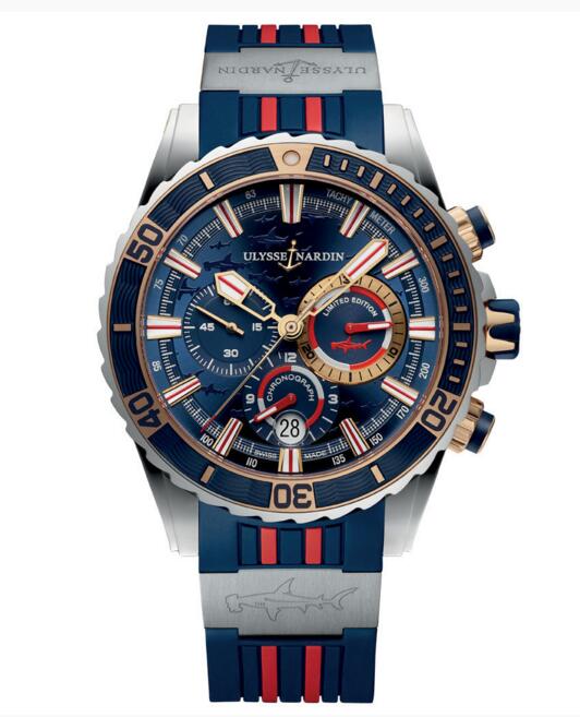 Luxury Fake Ulysse Nardin Diver Chronograph 1505-151LE-3/93-HAMMER/BQ watch Cheap